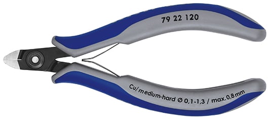 Knipex Zijsnijtang mini-kop 120 mm - 7922120