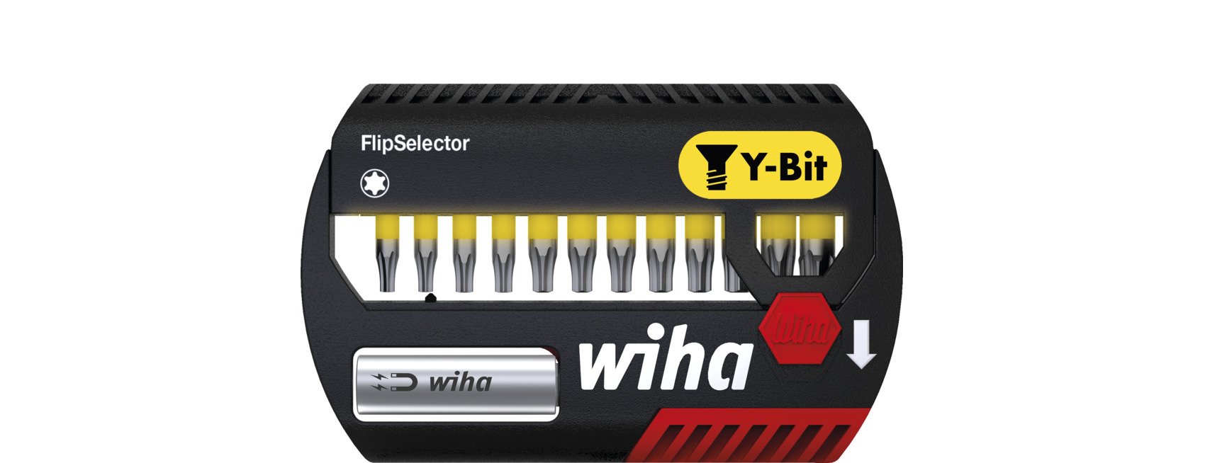 Wiha Bitset FlipSelector Y-bit 25 mm TORX® 13-delig 1-4 (41828)