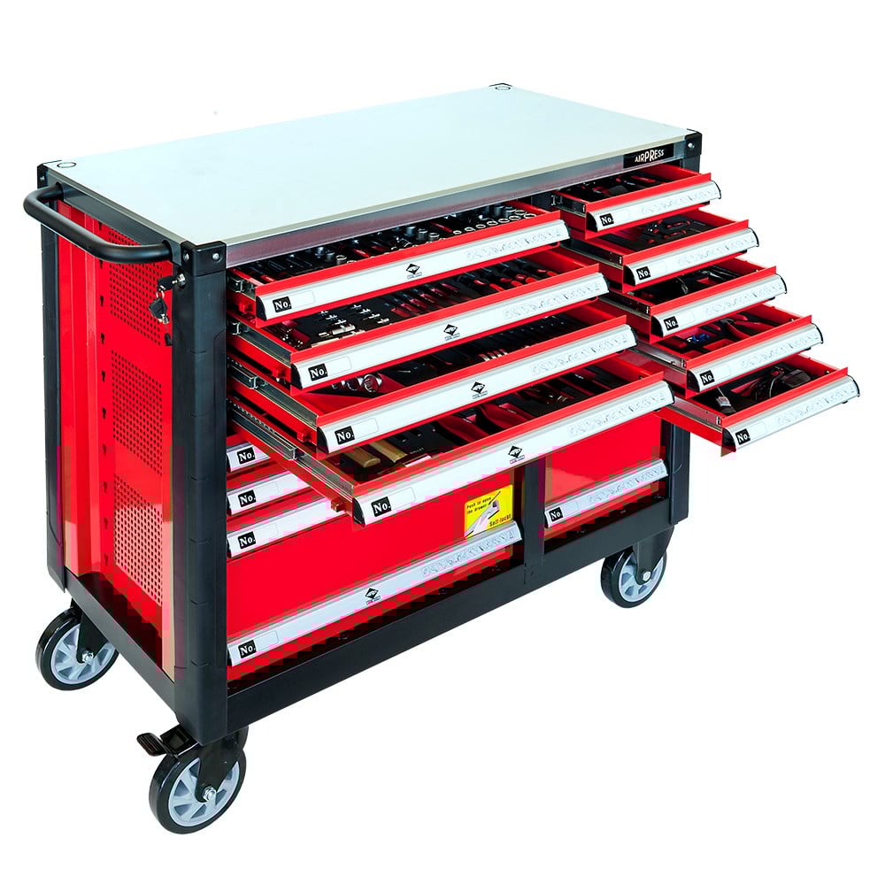 Airpress Gereedschapkast 16 laden 447 dlg. - 79609