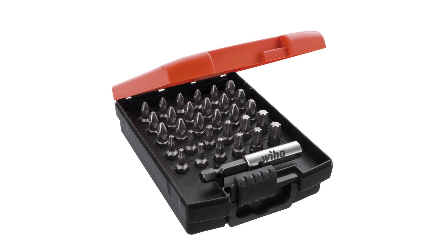 Wiha Bitset Standard 25 mm TORX®, Pozidriv 32-delig 1/4" C6,3 incl. box - 36310 - 36310