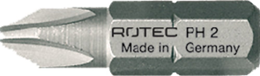 Rotec PRO Insertbit PH 3 L=25mm C 6,3 BASIC - 10 stuks - 8000003