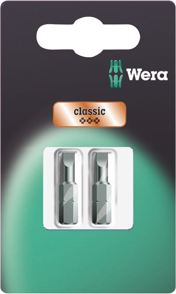 Wera 800/1 Z Set ZB 800/1 Z 1 x 0,6x4,5x25; 1 x 0,8x5,5x25; - 2 stuks | op=op - 05073300001-1