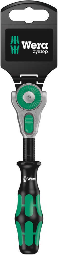 Wera 8000 A SB Zyklop-ratel met 1/4"-aandrijving, 1/4 duim x 152.0 mm - 1 stuk(s) - 05073260001
