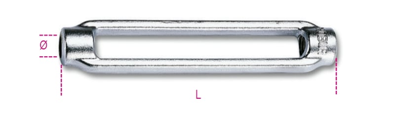 Beta 8001Z-K M12-Spanschroefhuizen - 080019112