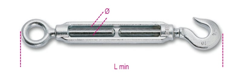 Beta 8006Z-K M14-Spanschroeven Oog En Haak - 080069114