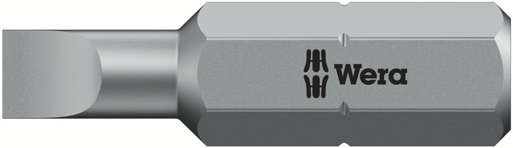 Wera 800/1 Z Sleufschroeven Bits, 0.5 x 4.0 x 25 mm - 1 stuk(s) - 05072050001
