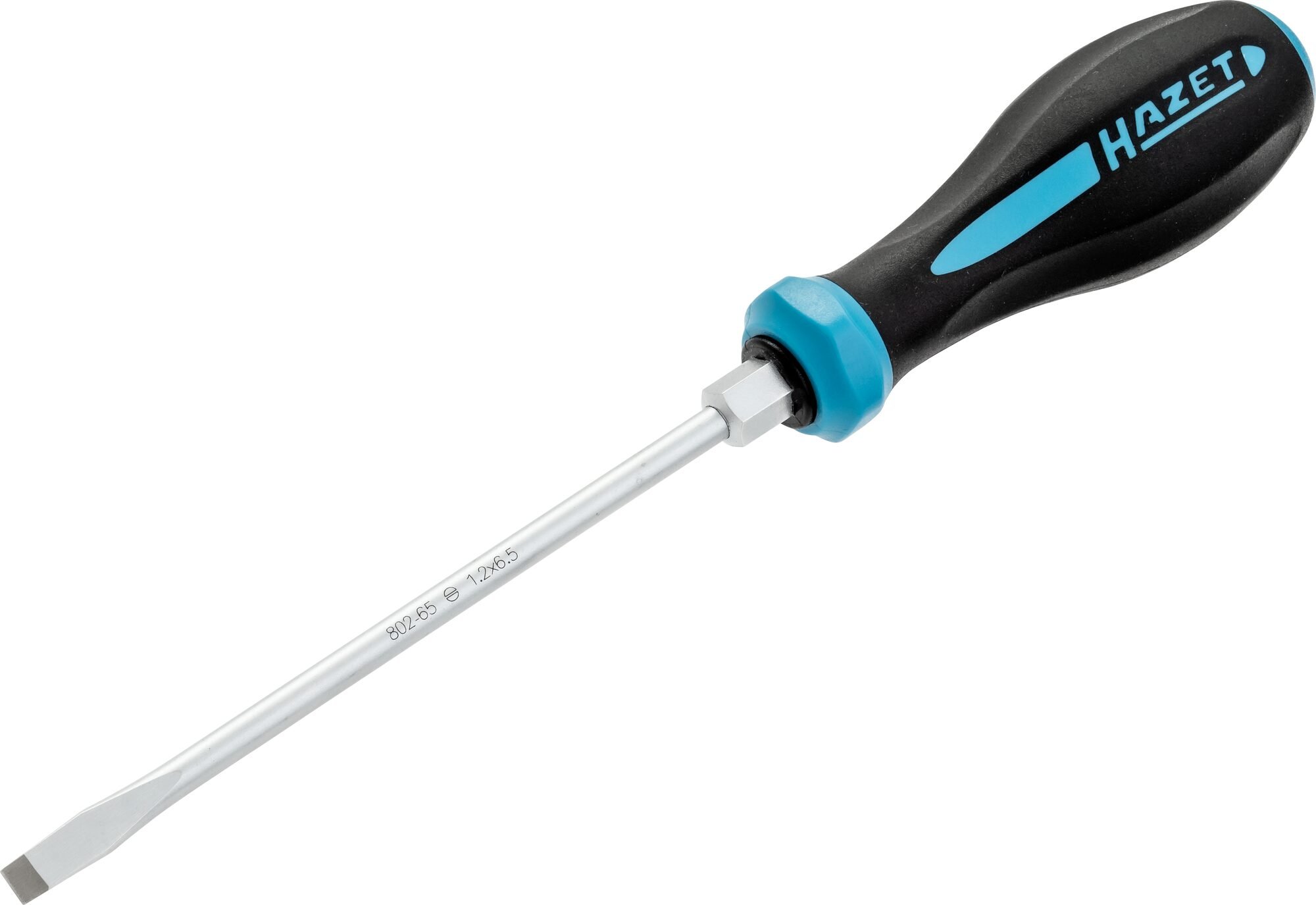 HAZET HEXAnamic®-schroevendraaier 802-65 · Sleufprofiel · SW 1,2 x 6,5 mm
