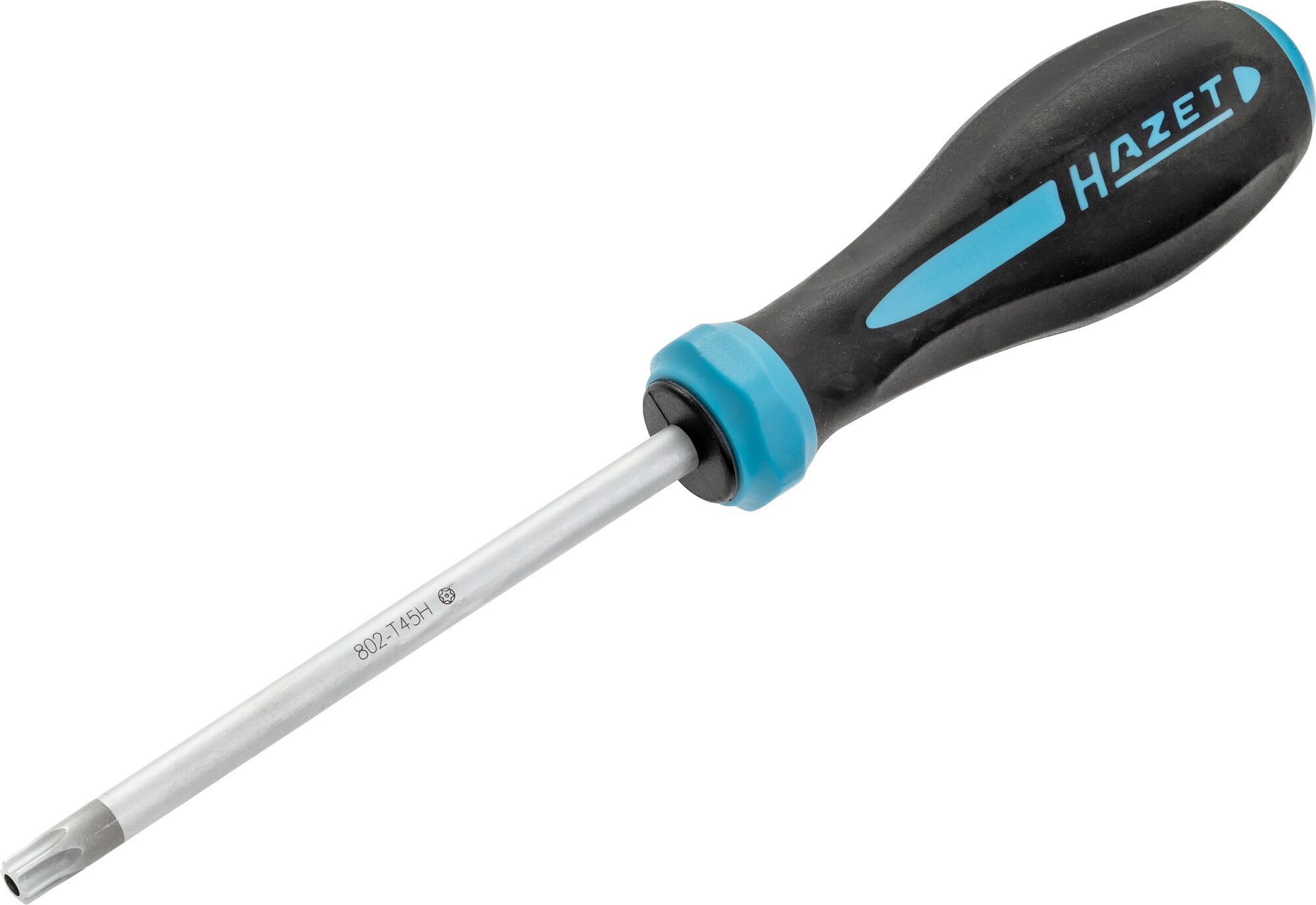 HAZET HEXAnamic®-schroevendraaier 802-T45H · Tamper resistant TORX®-profiel · SW T45H