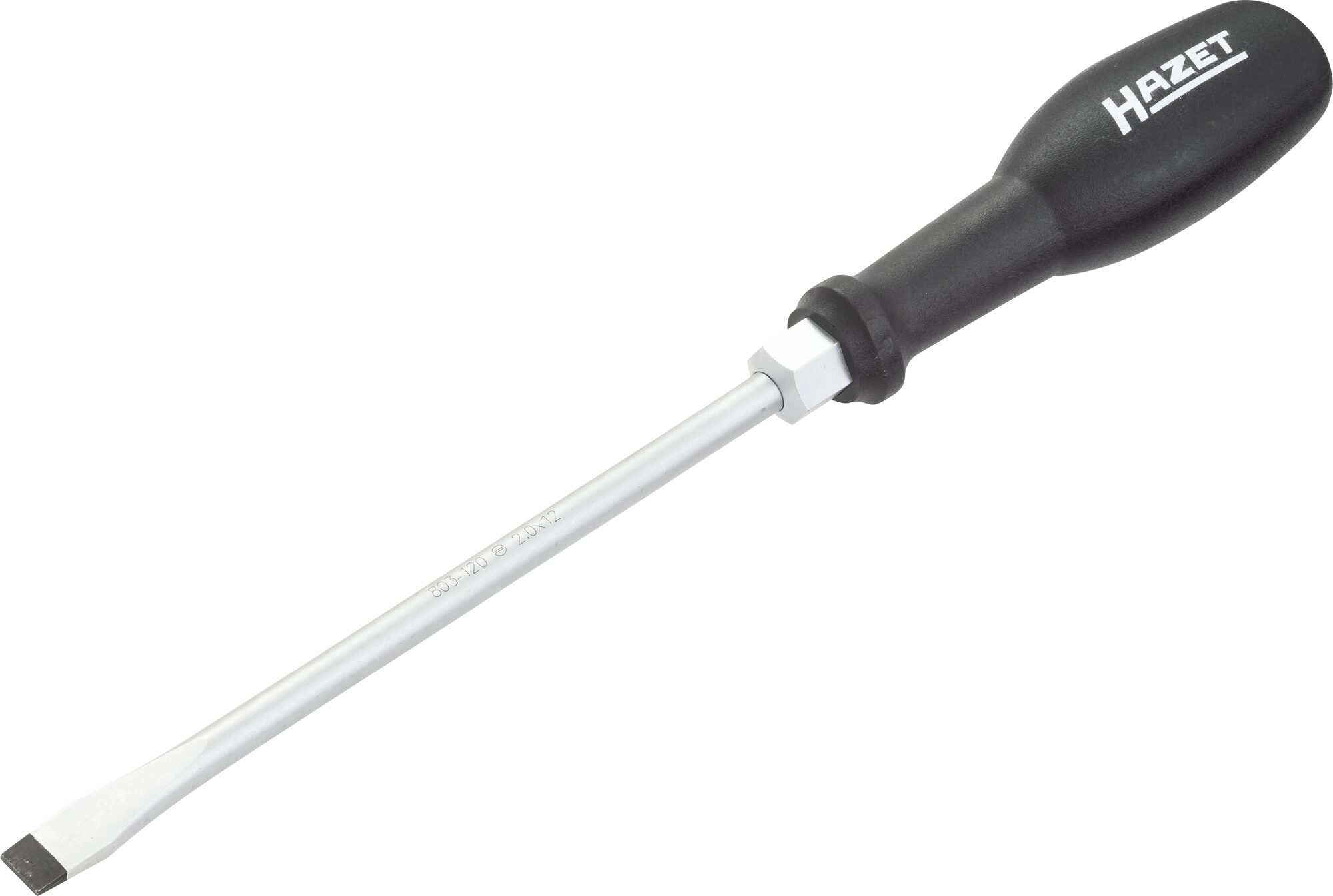 HAZET Schroevendraaier 803-120 · Sleufprofiel · SW 2 x 12 mm