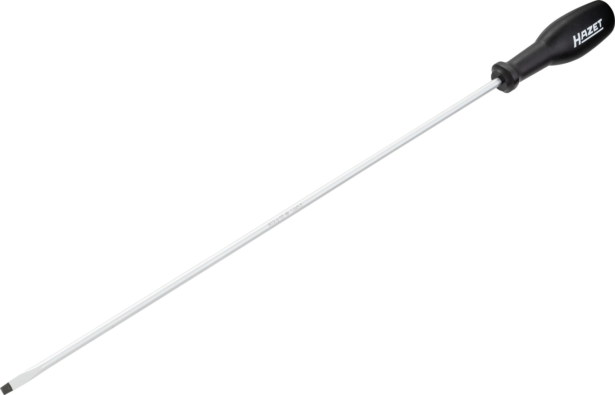 HAZET Schroevendraaier 803LG-55 · Sleufprofiel · SW 1 x 5,5 mm