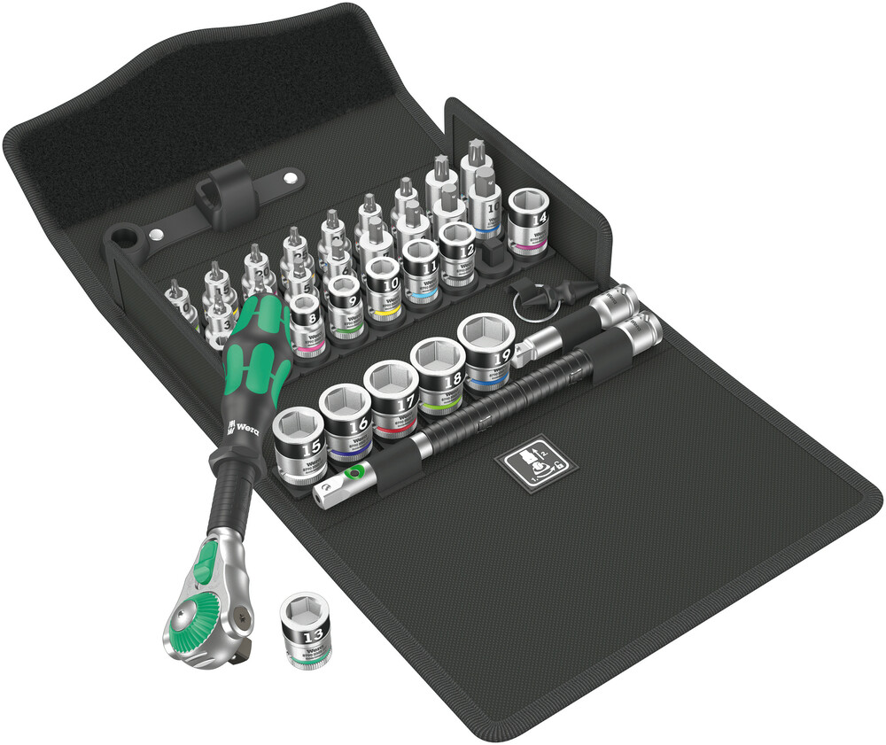 Wera 8100 SB All-In Zyklop Speed | 3/8" | 35-delig 05003536001