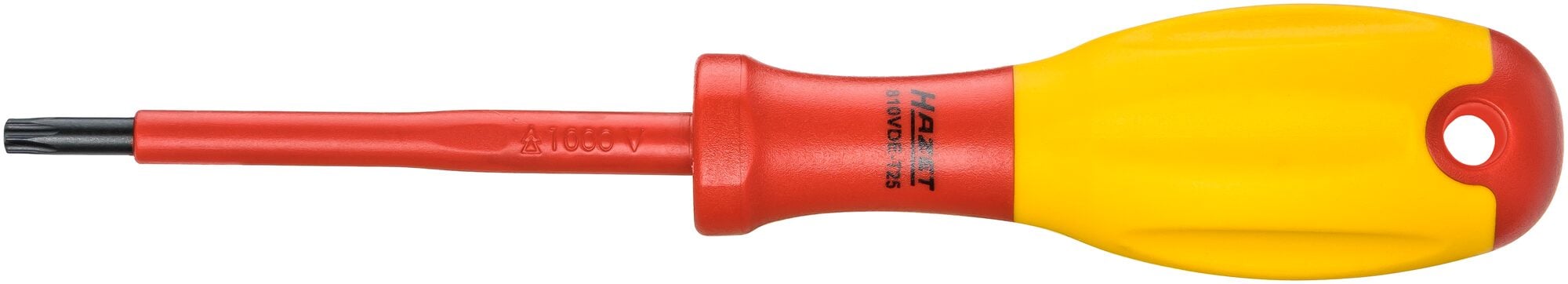 HAZET Elektricien schroevendraaier · geïsoleerd 810VDE-T25 · Binnen-TORX®-profiel · SW T25