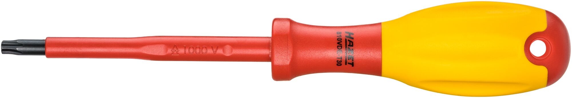 HAZET Elektricien schroevendraaier · geïsoleerd 810VDE-T30 · Binnen-TORX®-profiel · SW T30