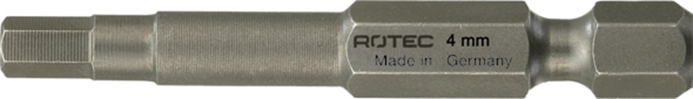 Rotec PRO Insertbit inbus SW5,0 L=50mm E 6,3 BASIC - 10 stuks - 8112050 - 811.2050
