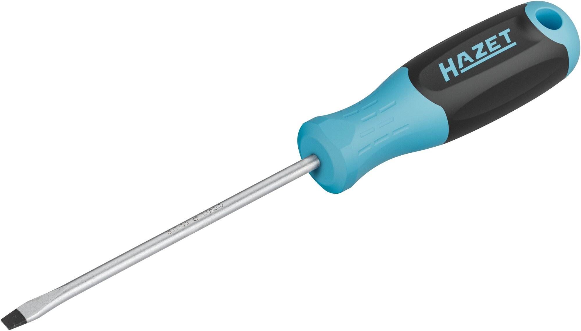 HAZET Schroevendraaier 811-55 · Sleufprofiel · SW 1 x 5,5 mm