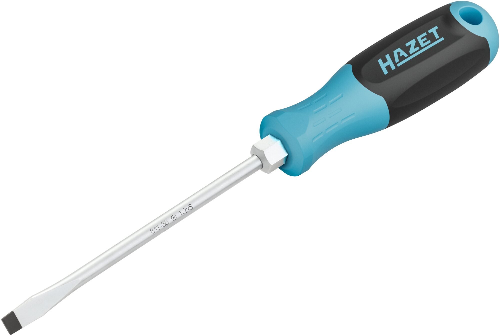 HAZET Schroevendraaier 811-80 · Sleufprofiel · SW 1,2 x 8 mm