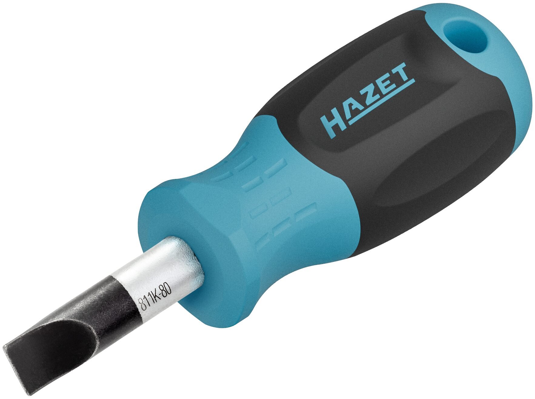 HAZET Schroevendraaier 811K-80 · Sleufprofiel · SW 1,2 x 8 mm