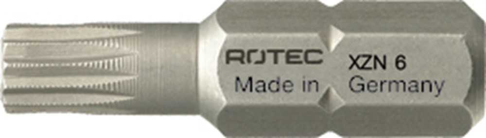Rotec PRO Insertbit XZN M10 L= 25mm C 6,3 BASIC - 10 stuks - 8130010
