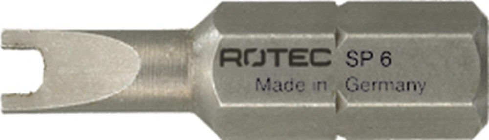 Rotec PRO Insertbit Spanner S10 L=25mm C 6,3 BASIC - 10 stuks - 8140010