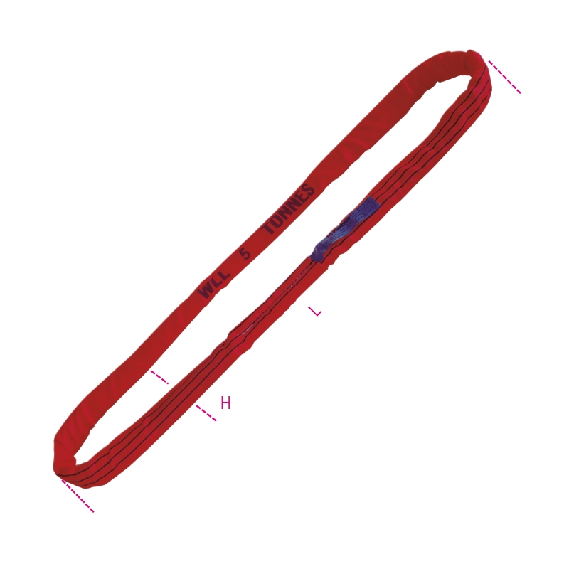 Beta 8178 0,5-T5-Ronde Stroppen Rood - 081780010