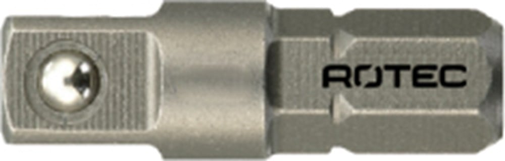 Rotec Adapter C 6,3 x 25mm x 1/4"-4-kt. met kogel - 820.00101 - 820.00101