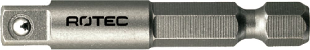 Rotec Adapter E 6,3 x 50mm x 1/4"-4-kt. met kogel - 820.00201 - 820.00201