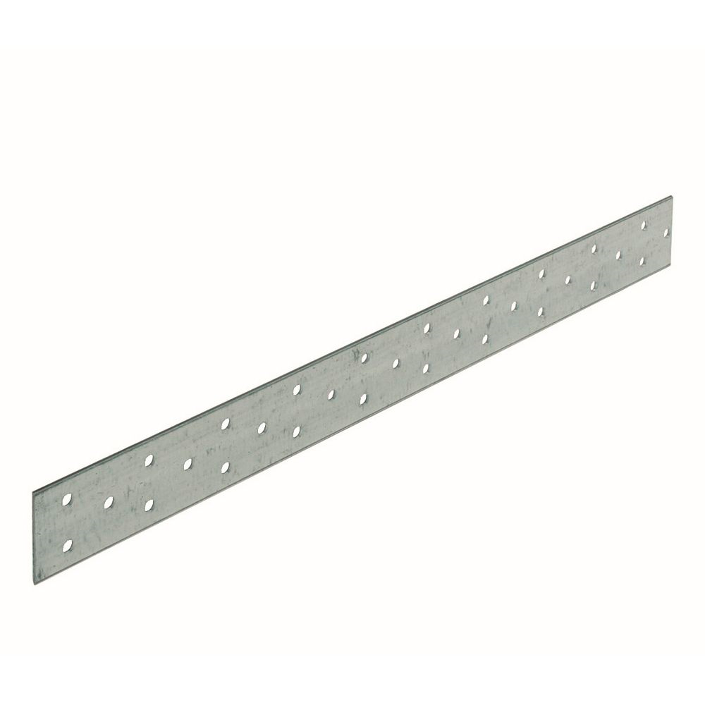 GB verbindingsplaat 400x40x2.0 verzinkt etiket | 50 stuks 17217014
