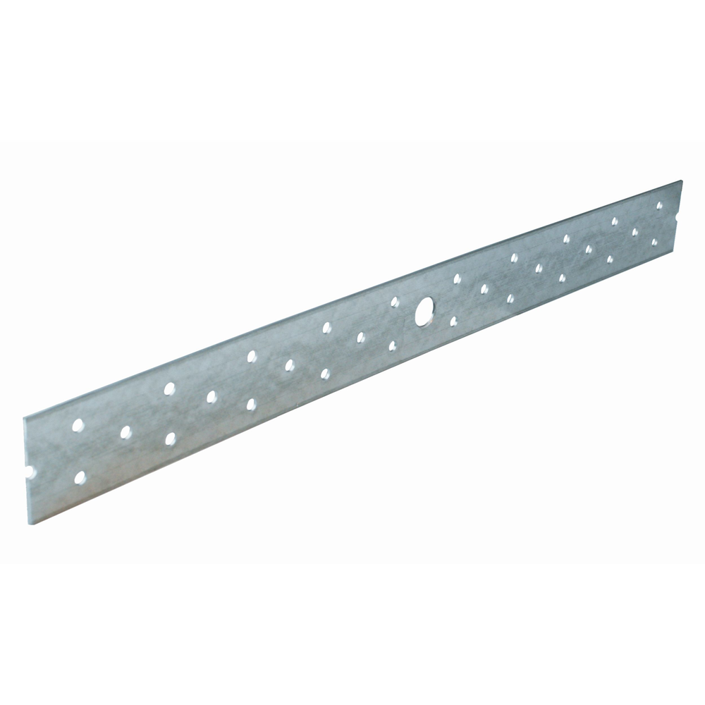 GB verbindingsplaat 400x20x2.0 1 gat verzinkt | 50 stuks 17217313