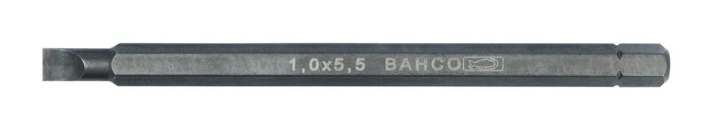 Bahco 2 zeskant kling 1/4" 0,5x3,0x100mm | 8020-2P