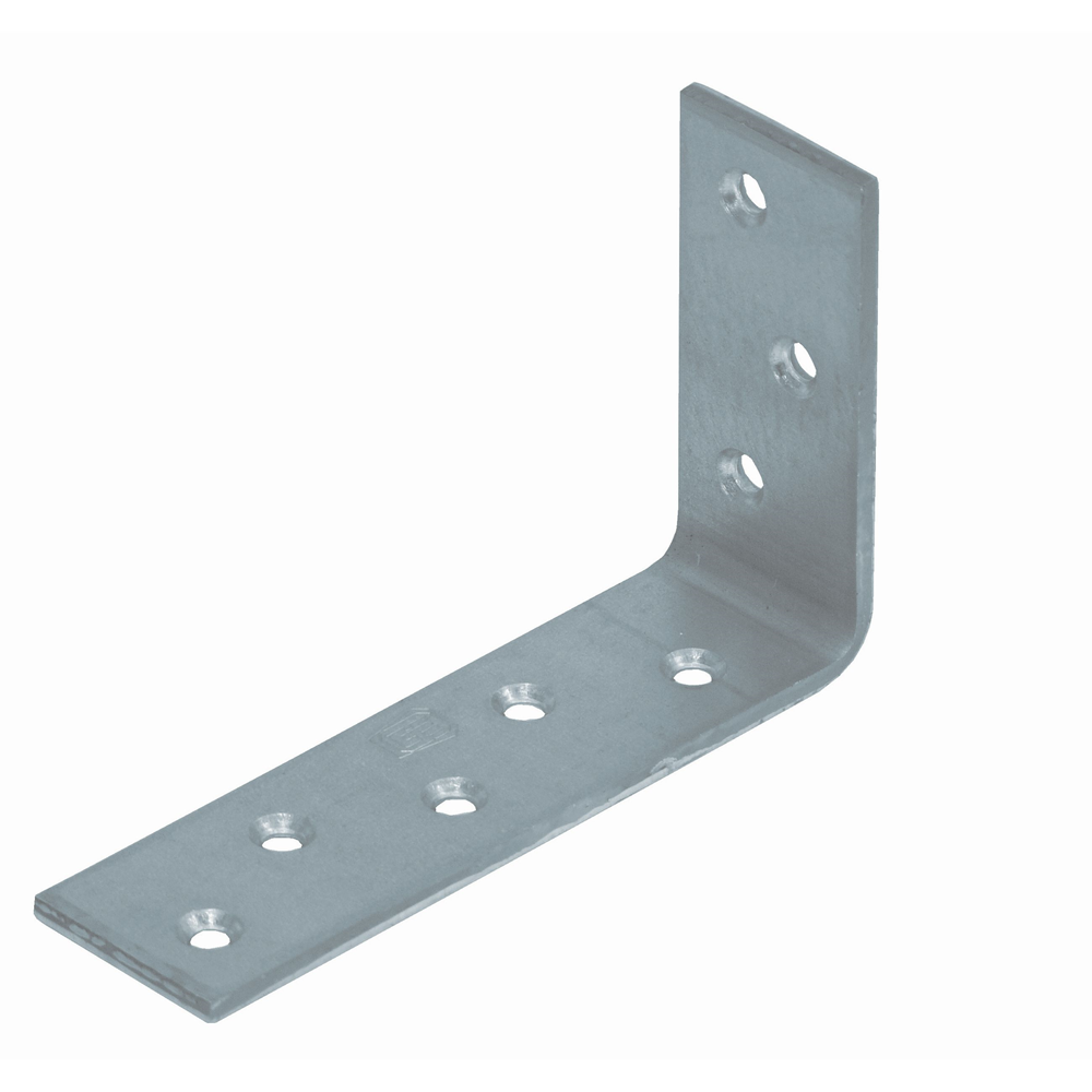 GB versterkingshoek 130x80/ 36x4.0 verzinkt etiket | 1 stuk - 17770008
