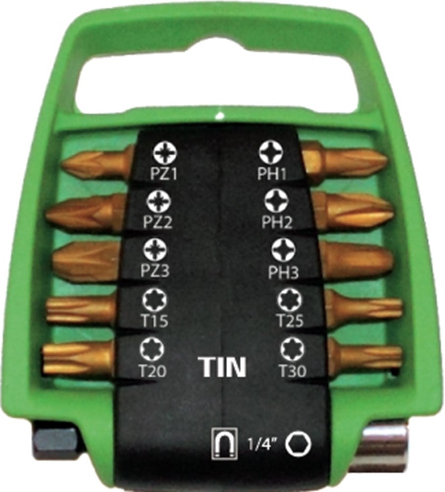 Rotec 11dlg PRO Bitclip TIN GR/ZW PZ/PH/TX 25mm - 8250020