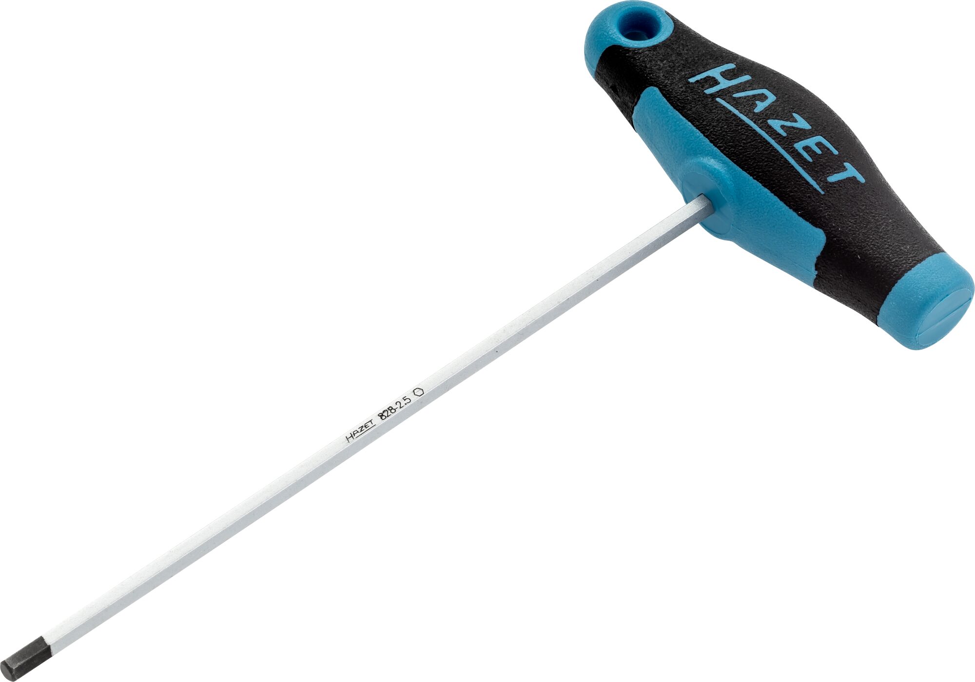 HAZET Schroevendraaier · met T-greep 828-2.5 · Binnen-zeskant-profiel · SW 2,5 mm