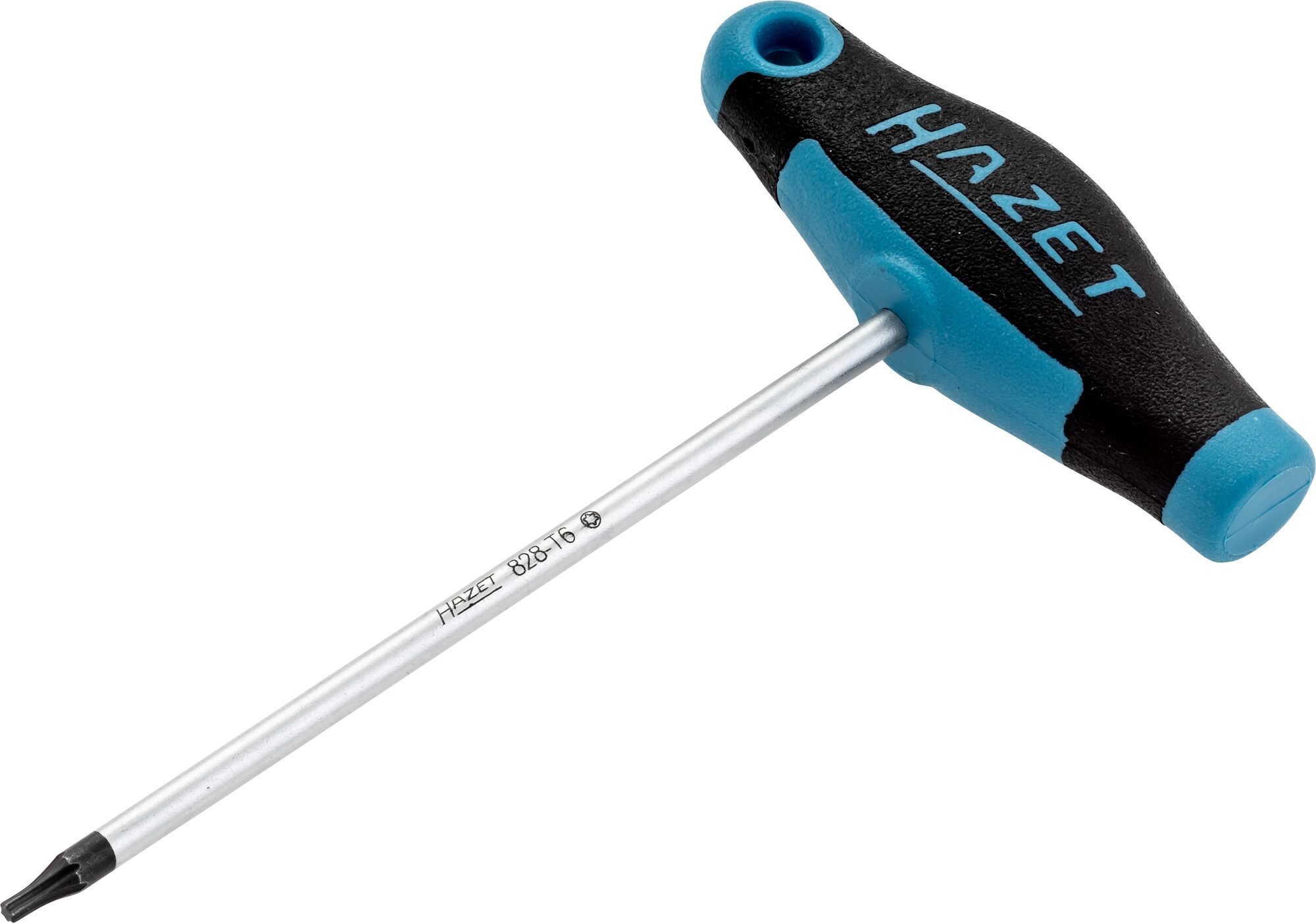 HAZET Schroevendraaier · met T-greep 828-T6 · Binnen-TORX®-profiel · SW T6