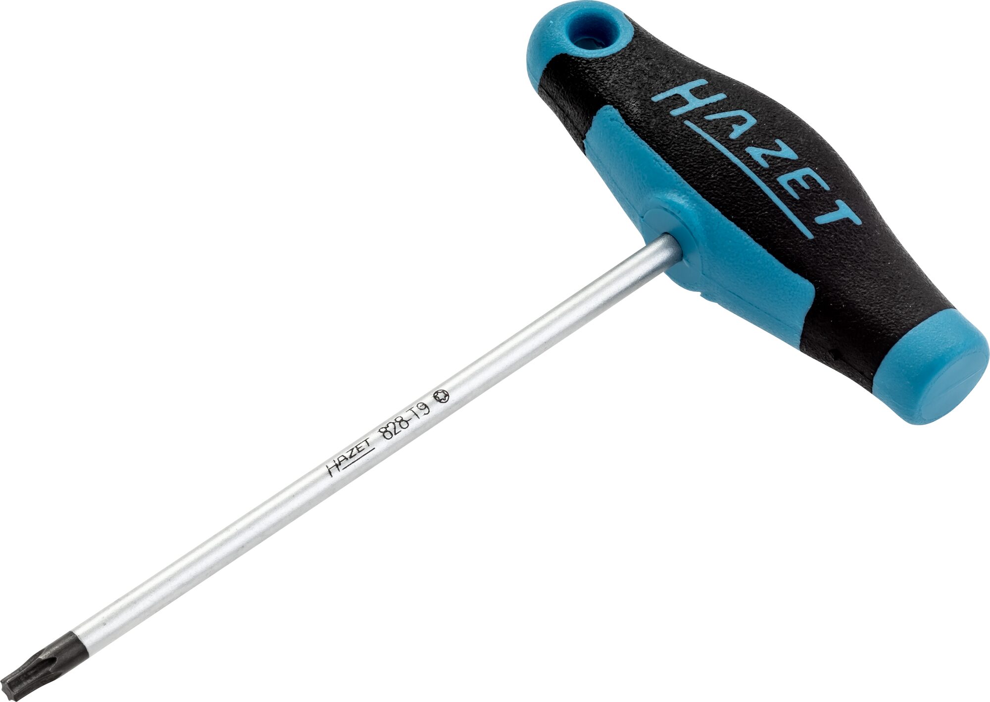 HAZET Schroevendraaier · met T-greep 828-T9 · Binnen-TORX®-profiel · SW T9
