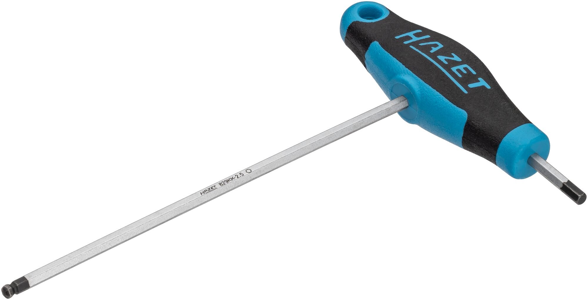 HAZET Schroevendraaier · met T-greep 829KK-2.5 · Binnen-zeskant-profiel · SW 2,5 mm