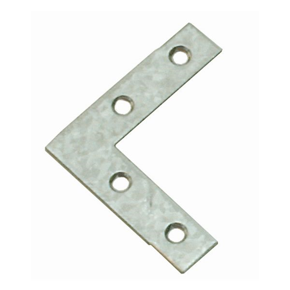 GB rechte raamhoek 40x10x1.5 verzinkt | 100 stuks 17233040