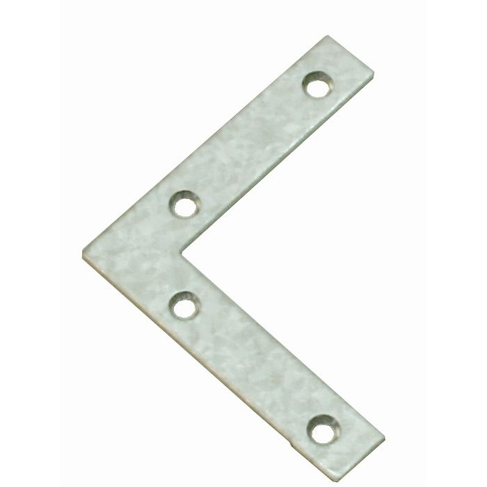 GB rechte raamhoek 50x10x1.5 verzinkt | 100 stuks 17233050