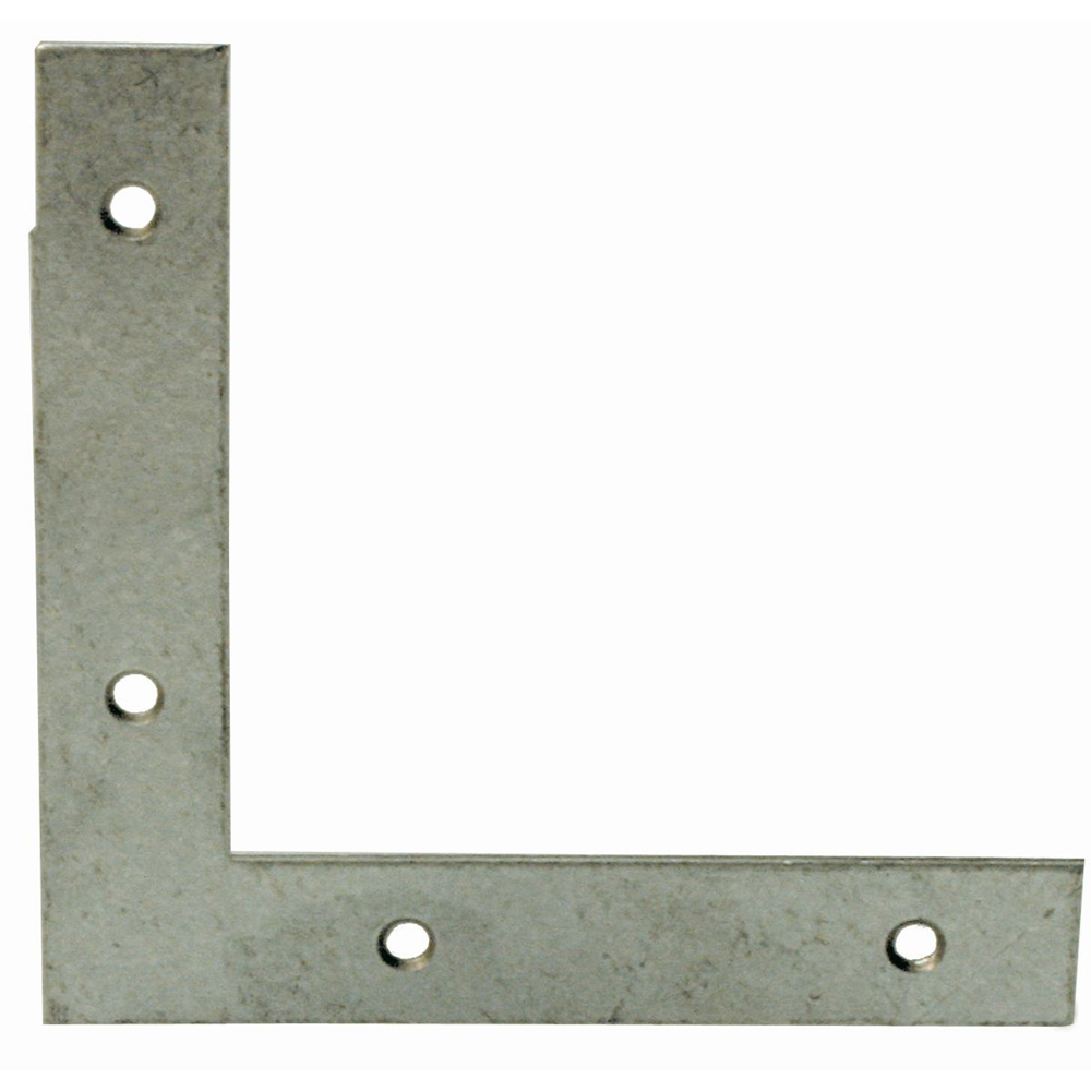 GB raamhoek recht 100x18x1.5 zink magnesium etiket | 100 stuks 83106B001