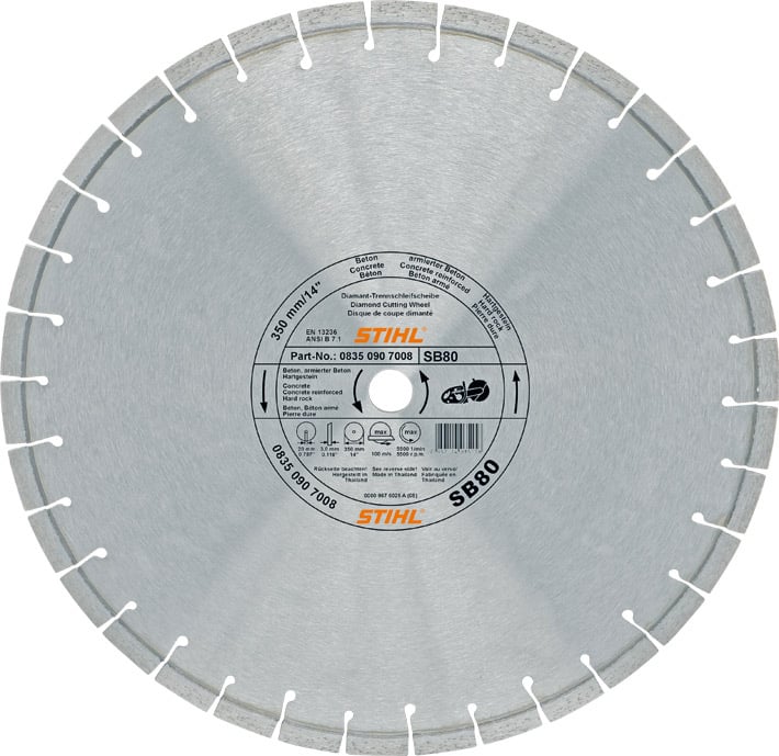 Stihl Doorslijpschijf D-SB90 | 400 mm - 8350967006