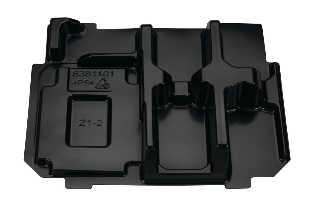 Makita Accessoires 838110-1 inlay inleg voor 2 of 4 accu's en lader in Mbox 1 (838754-7) - 838110-1 afbeelding 1