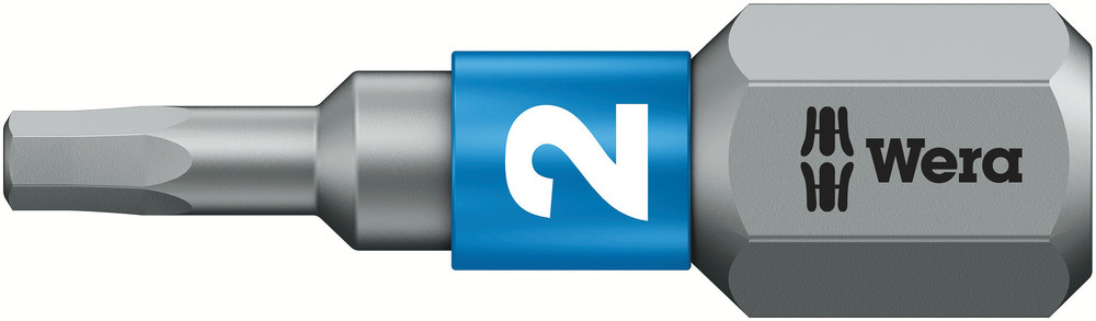 Wera 840/1 BTZ Zeskant Bits, 2,0 x 25 mm - 1 stuk(s) - 05056681001