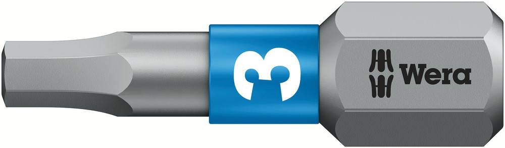 Wera 840/1 BTZ Zeskant Bits, 3,0 x 25 mm - 1 stuk(s) - 05056683001