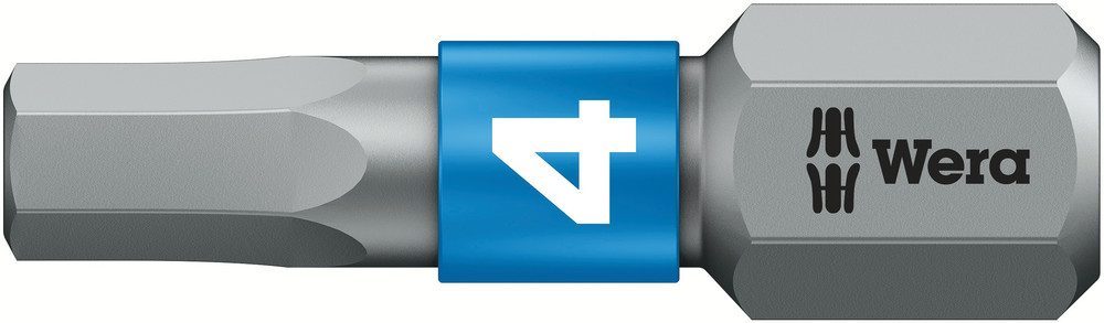 Wera 840/1 BTZ Zeskant Bits, 4,0 x 25 mm - 1 stuk(s) - 05056684001