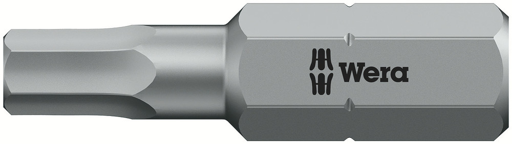 Wera 840/1 Z Zeskant Bits, Hex-Plus, 4.0 mm x 25 mm - 1 stuk(s) - 05056320001
