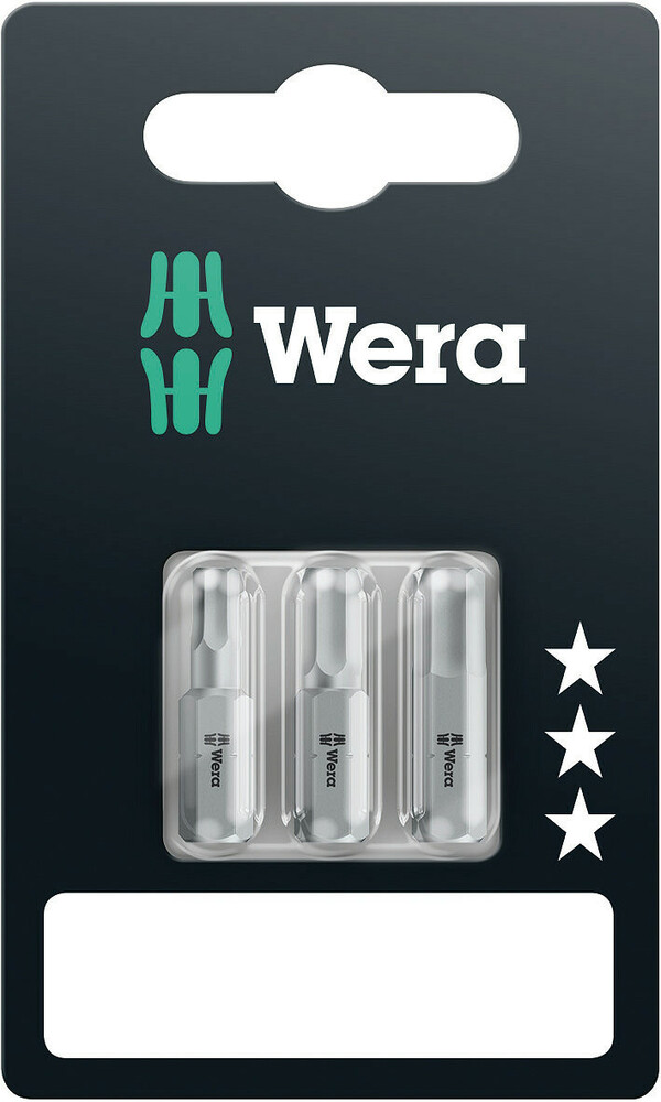 Wera 840/1 Z Set SB, 4.0 und 5.0 und 6.0 x 25 mm - 1 stuk(s) - 05073344001