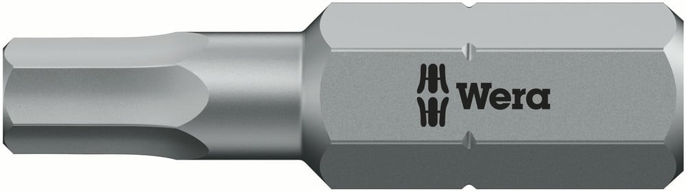 Wera 840/1 Z Zeskant Bits, Hex-Plus, 0.05 x 25 mm - 1 stuk(s) - 05135060001