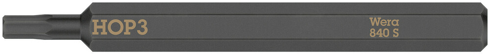 Wera 840 S Hex-Plus binnenzeskantbits voor slagschroevendraaier, 3 x 70 mm - 05018150001