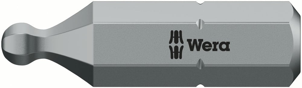 Wera 842/1 Z Zeskant Bits Kogelkop, 4.0 mm x 25 mm - 1 stuk(s) - 05056354001