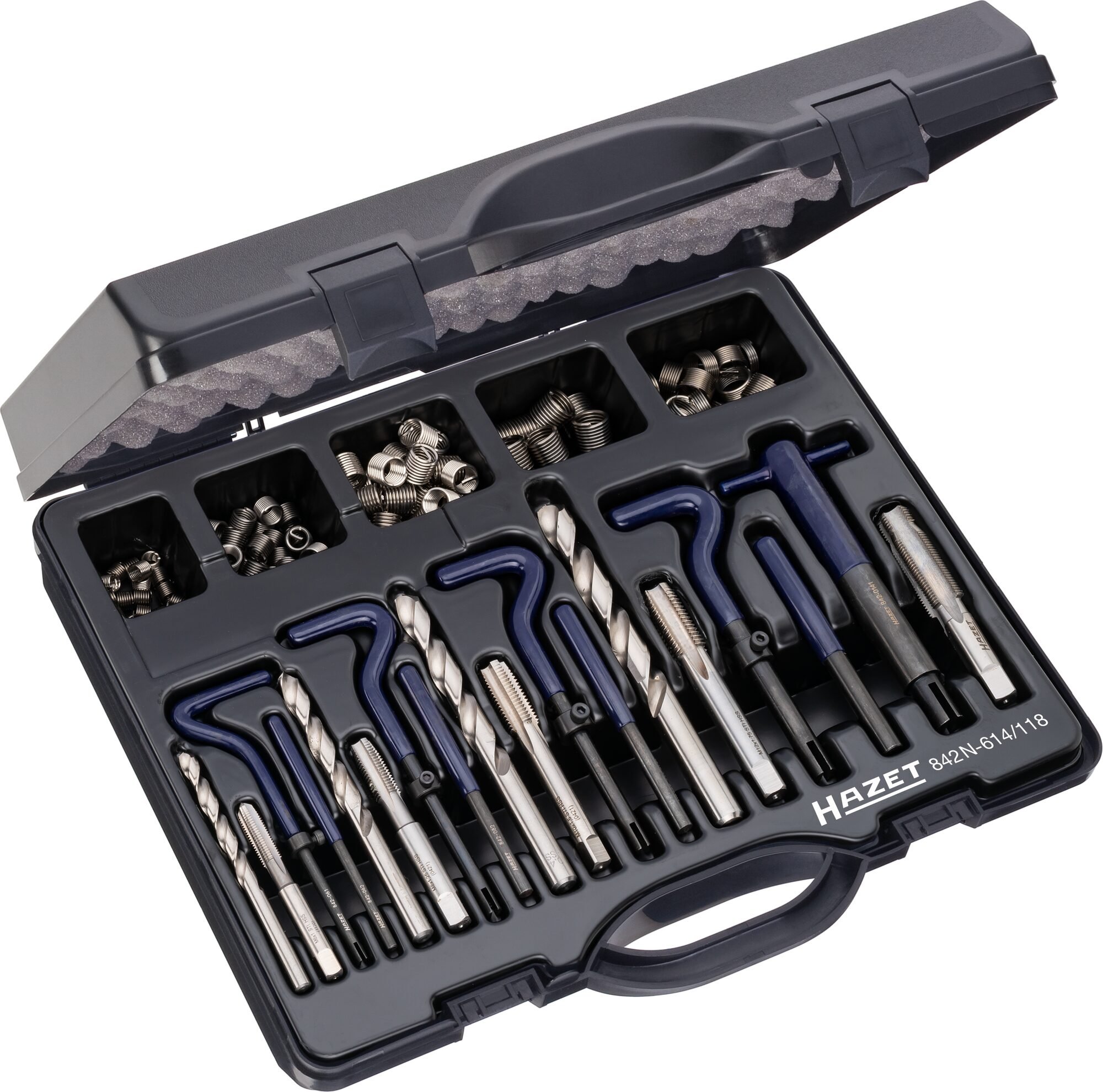 HAZET Schroefdraadreparatieset 842N-614/118 · 118-delig