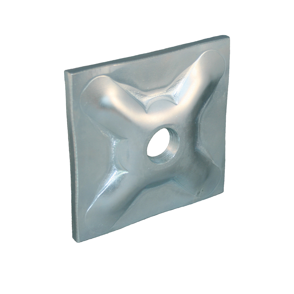 GB Sterplaat 120x120 10 verzinkt | 20 stuks - GB84810